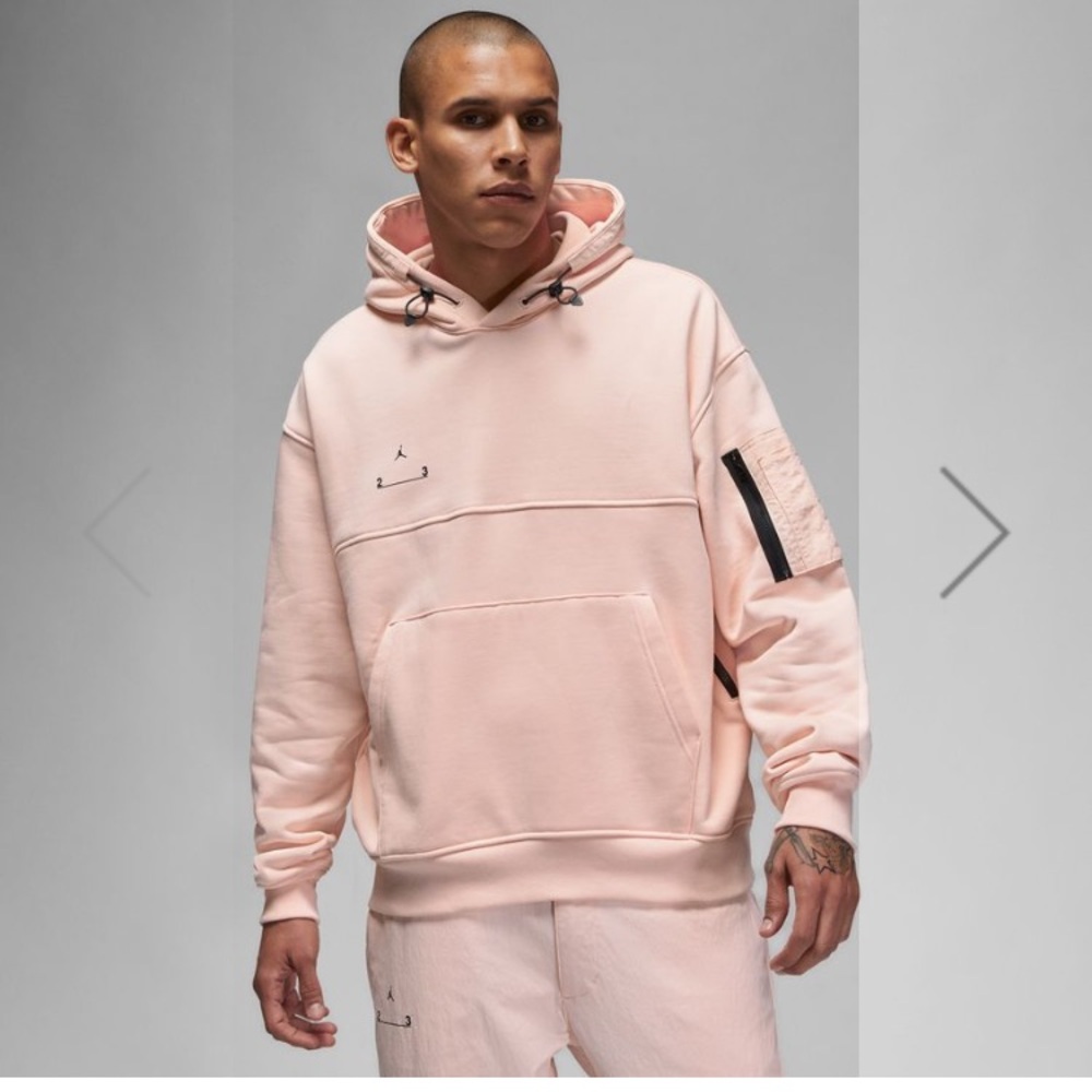 🐬 Air Jordan 23 Engineered Pink Hoodie Sweatshirt